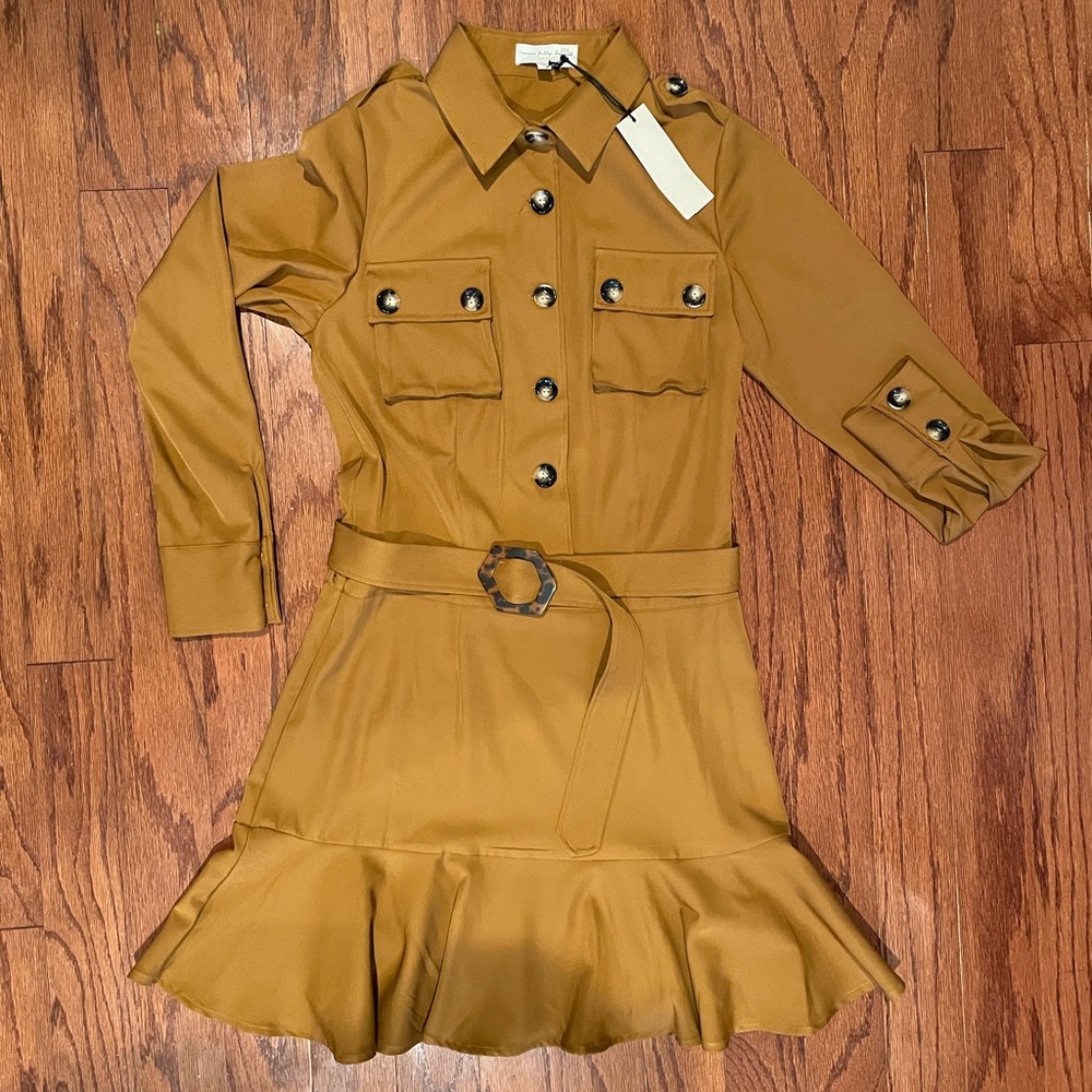 Never Fully Dressed. Stevie Brown Dress-size Medium. New.